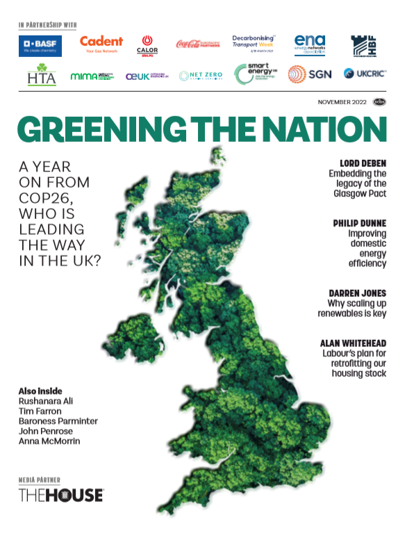 Greening the Nation - Front Cover